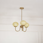 Marshmallow Crown Chandelier