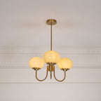 Marshmallow Crown Chandelier
