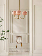 Marshmallow Crown Chandelier