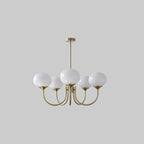 Marshmallow Crown Chandelier