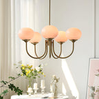 Marshmallow Crown Chandelier