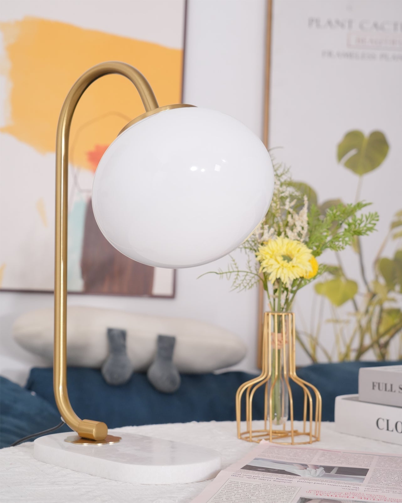 Marshmallow Side table lamp Table Lamp