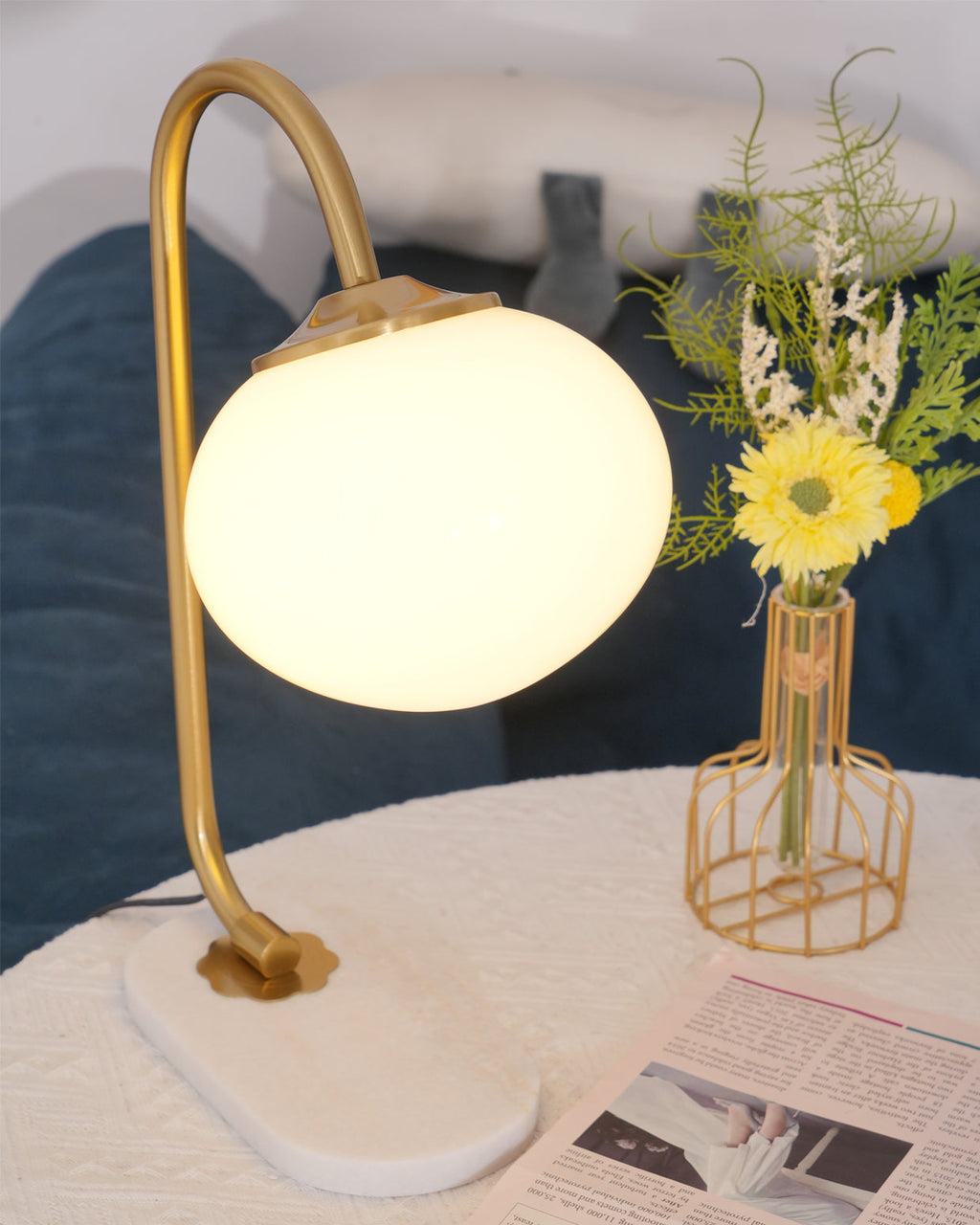 Marshmallow Side table lamp Table Lamp