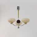 Medieval Glass Bowl Candelabrum Chandelier