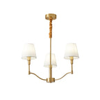 Meridian Mid Century Brass Pendant light Chandelier