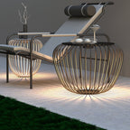 Meridiano Garden Outdoor Side table lamp Table Light