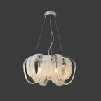 Mesh Crystal Crown Chandelier