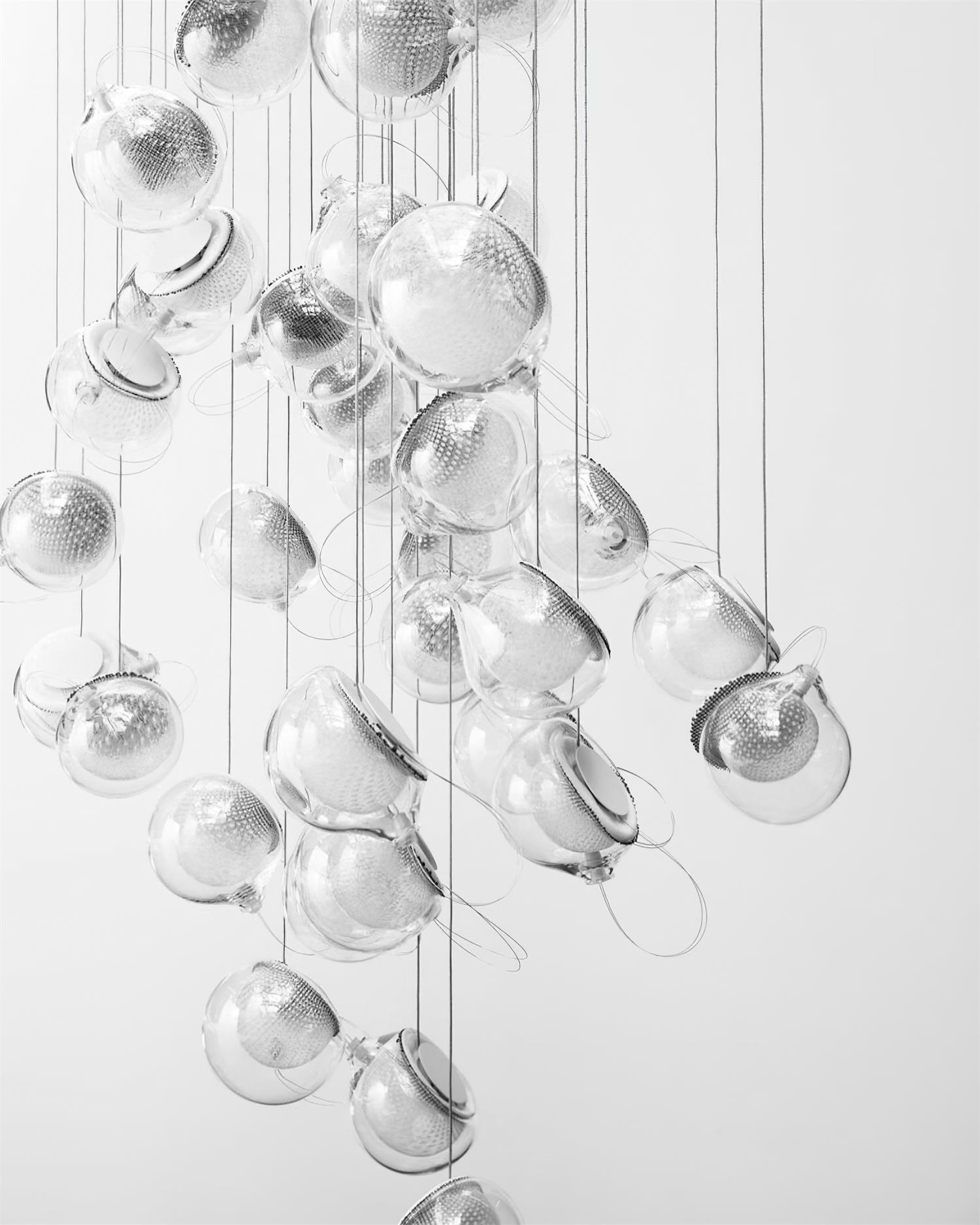 Mesh Glass Pendant Light