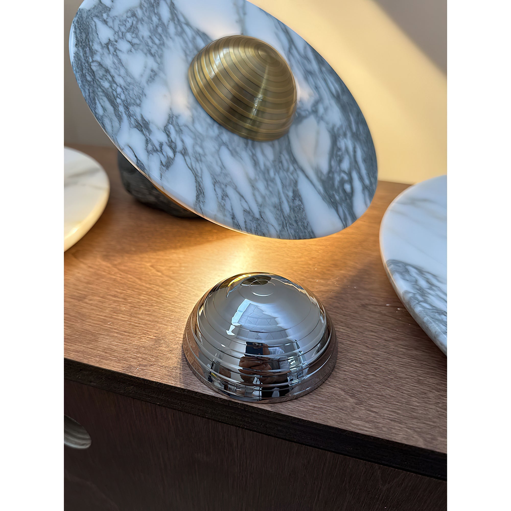 Messier Marble Rechargeable Wall light fixture Wall Lamp