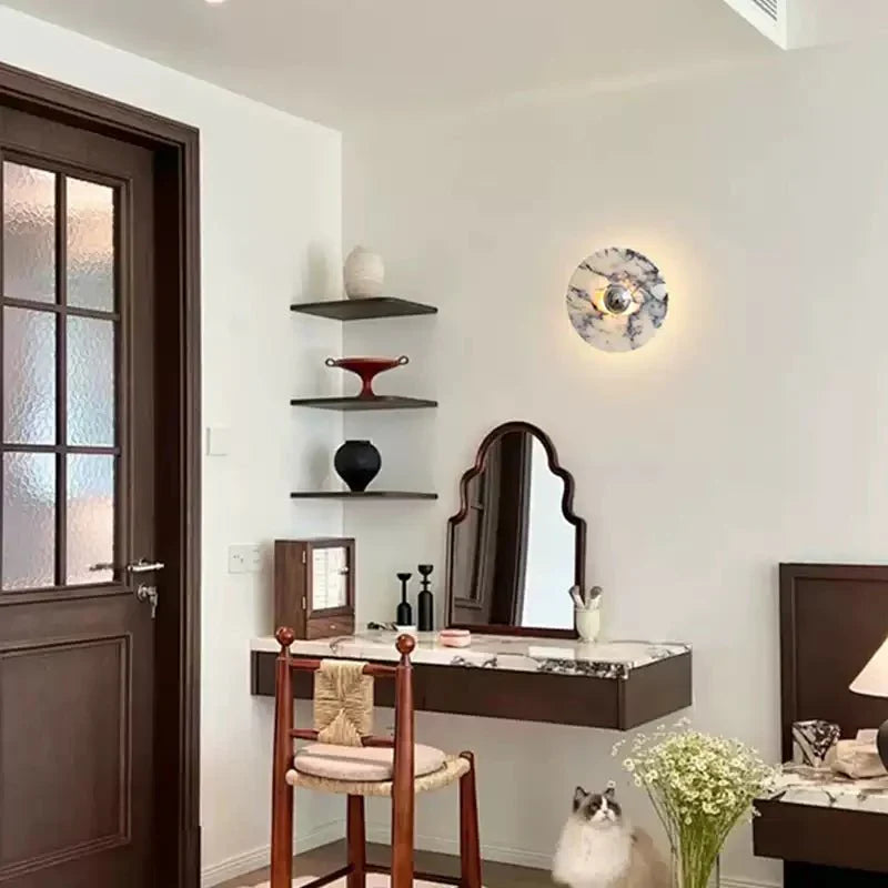 Messier Marble Wall Lamp