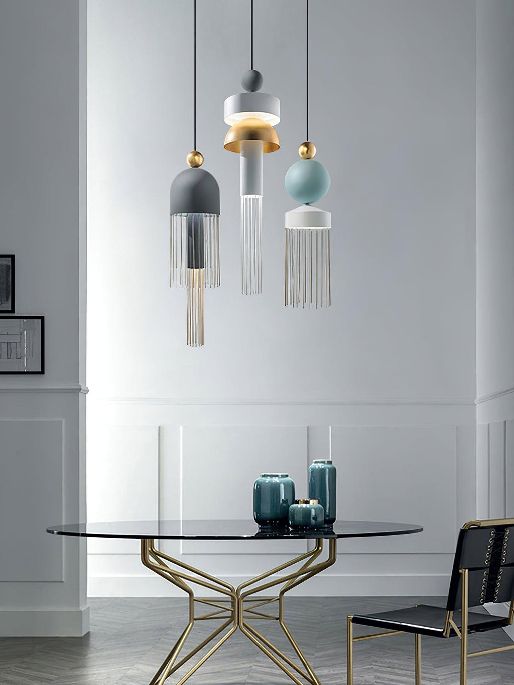 Metal Glass Drop light Pendant Light