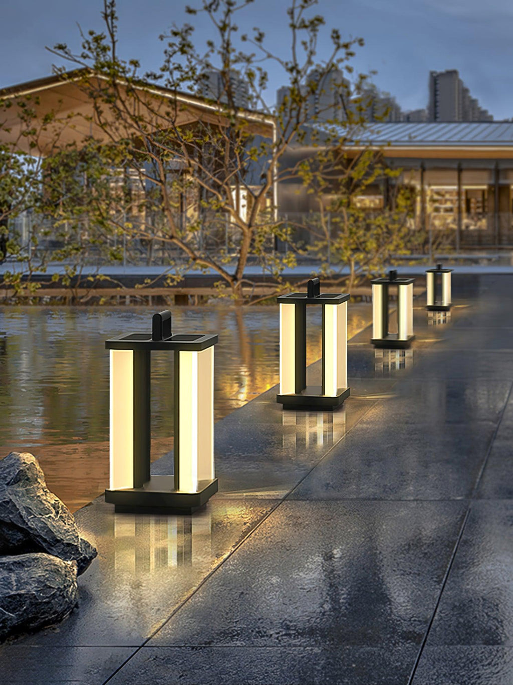 Metroluxe Post light Outdoor Light