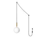 Scandiluxe Brass Drop light Pendant Swag Light