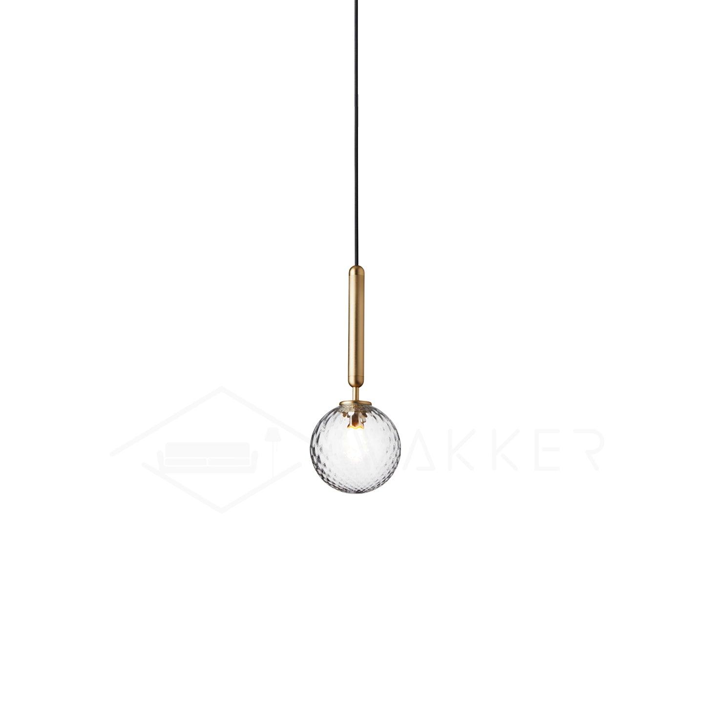 Miira Brass Hanging light Pendant Light