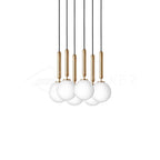 Miira Brass Hanging light Pendant Light