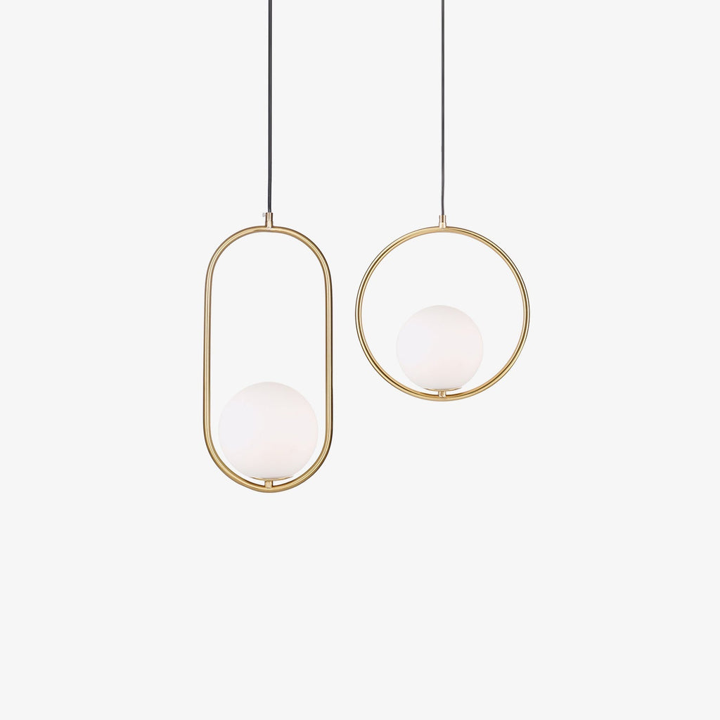 Mila Brass Ceiling light fitting Pendant Swag Light