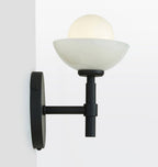 Milo Alabaster Double Wall Light