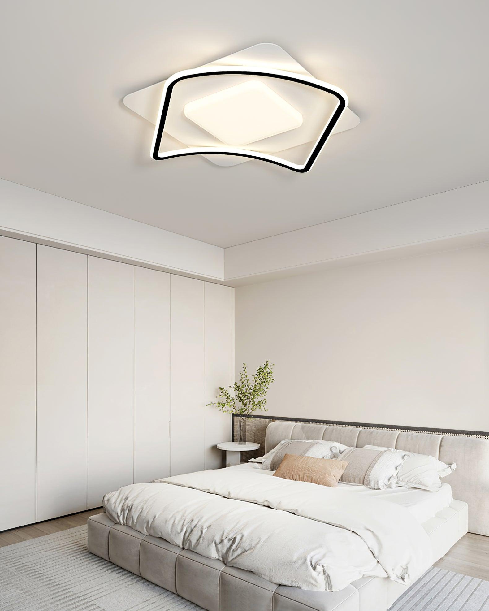 Minimalist Geometry LED Ceiling Light