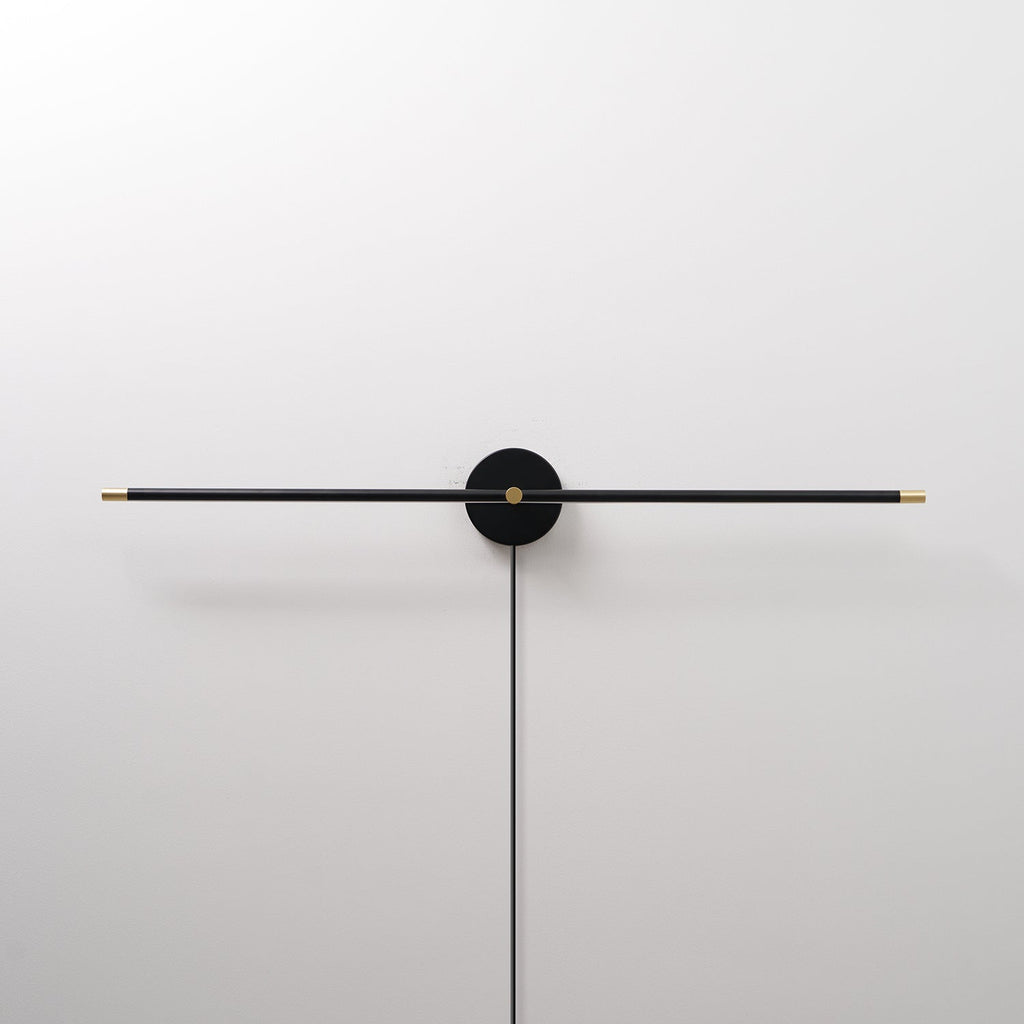 Minimalist Linear LED Plug-in Wall Lamp