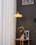 French Flower Houselight Pendant Swag Light