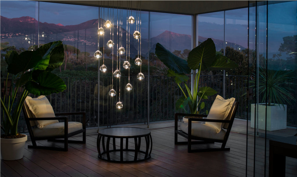 Cherry Crystal Pendant Lamp