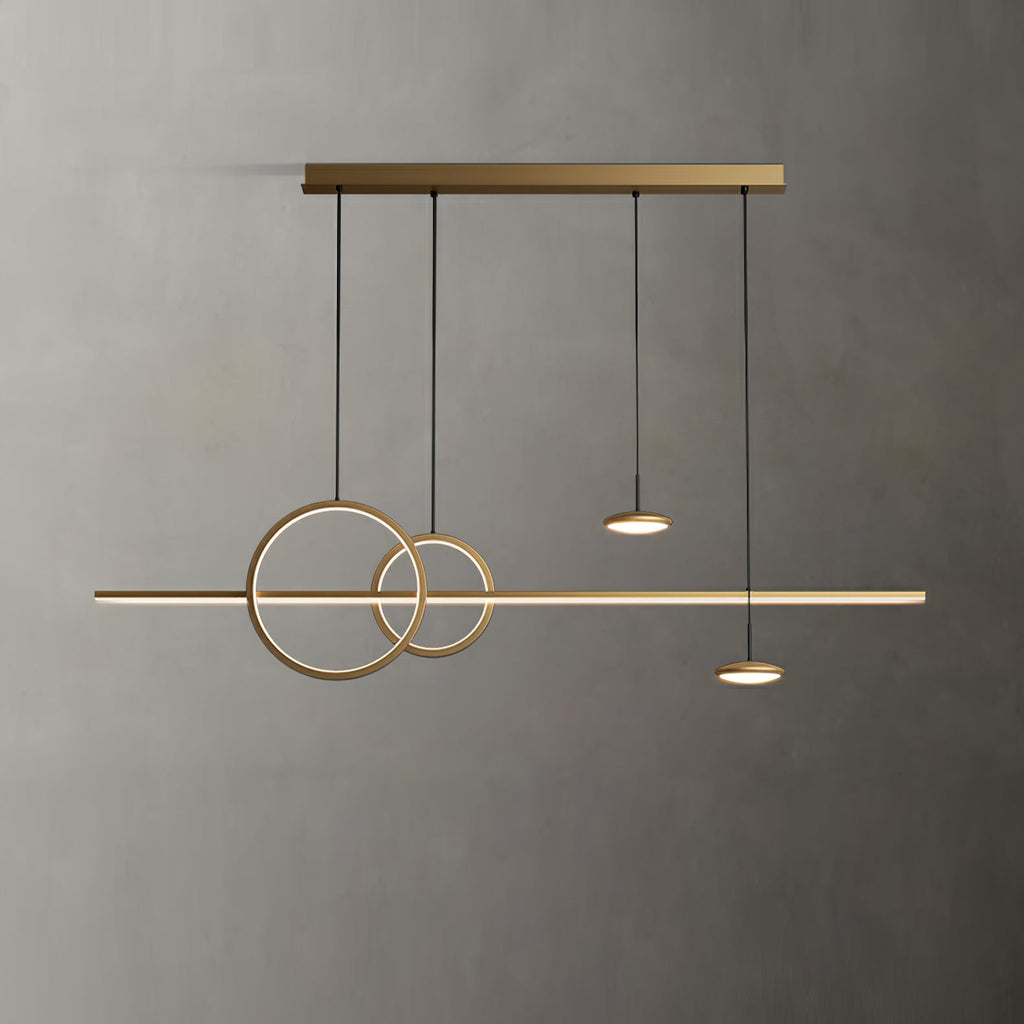 Modern Geometric Shape Ceiling fixture Chandelier