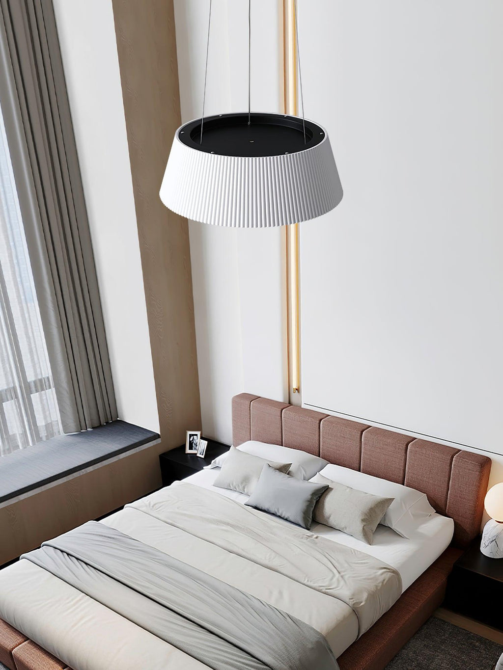 Modern Ribbed Houselight Pendant Light