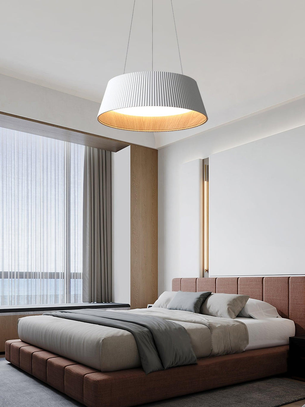 Modern Ribbed Houselight Pendant Light