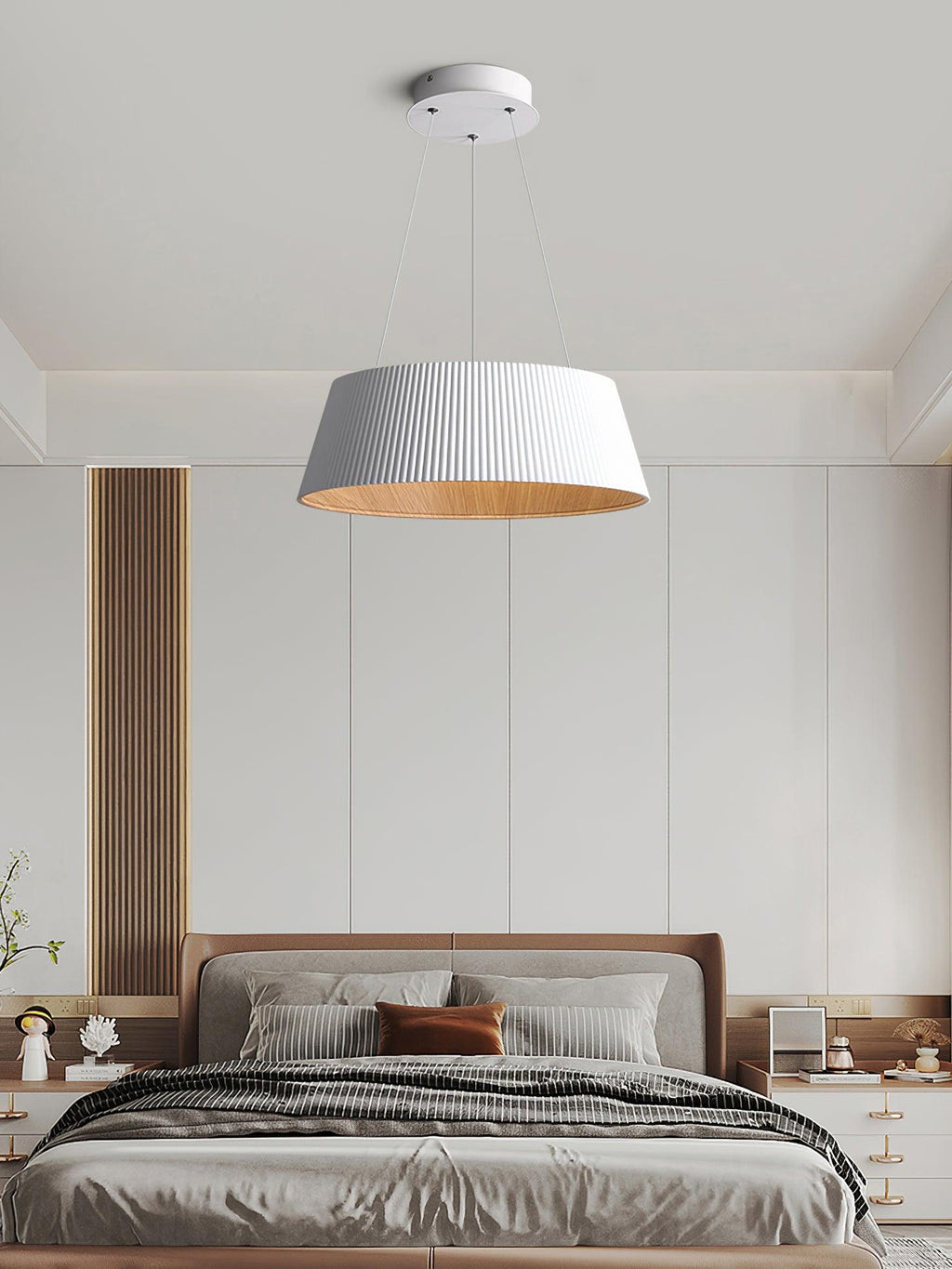 Modern Ribbed Houselight Pendant Light