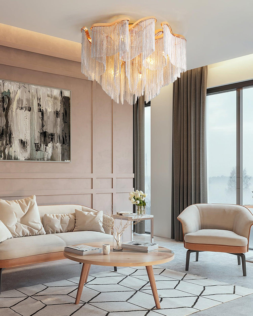 Modern Tassel Ceiling fixture Ceiling Lamp