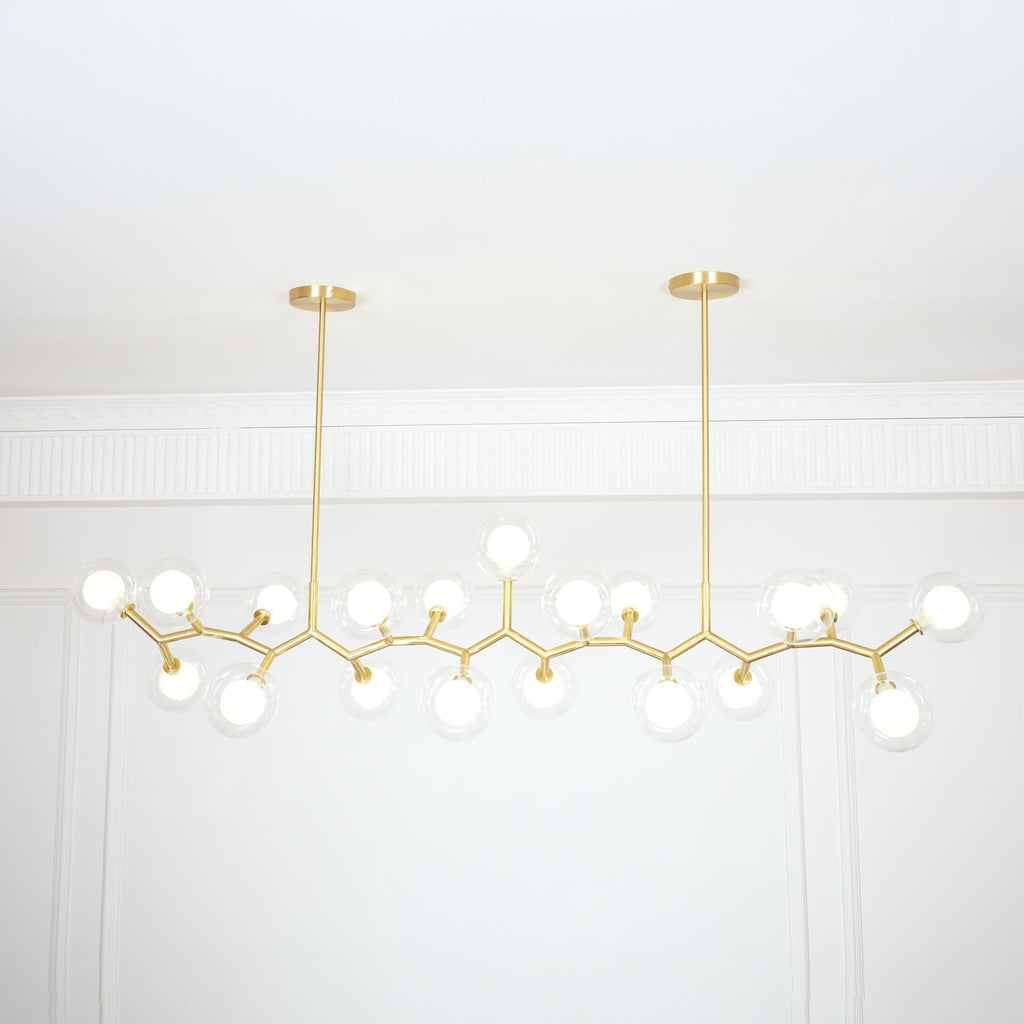 Molecular Glass Balls Pendant light Chandelier