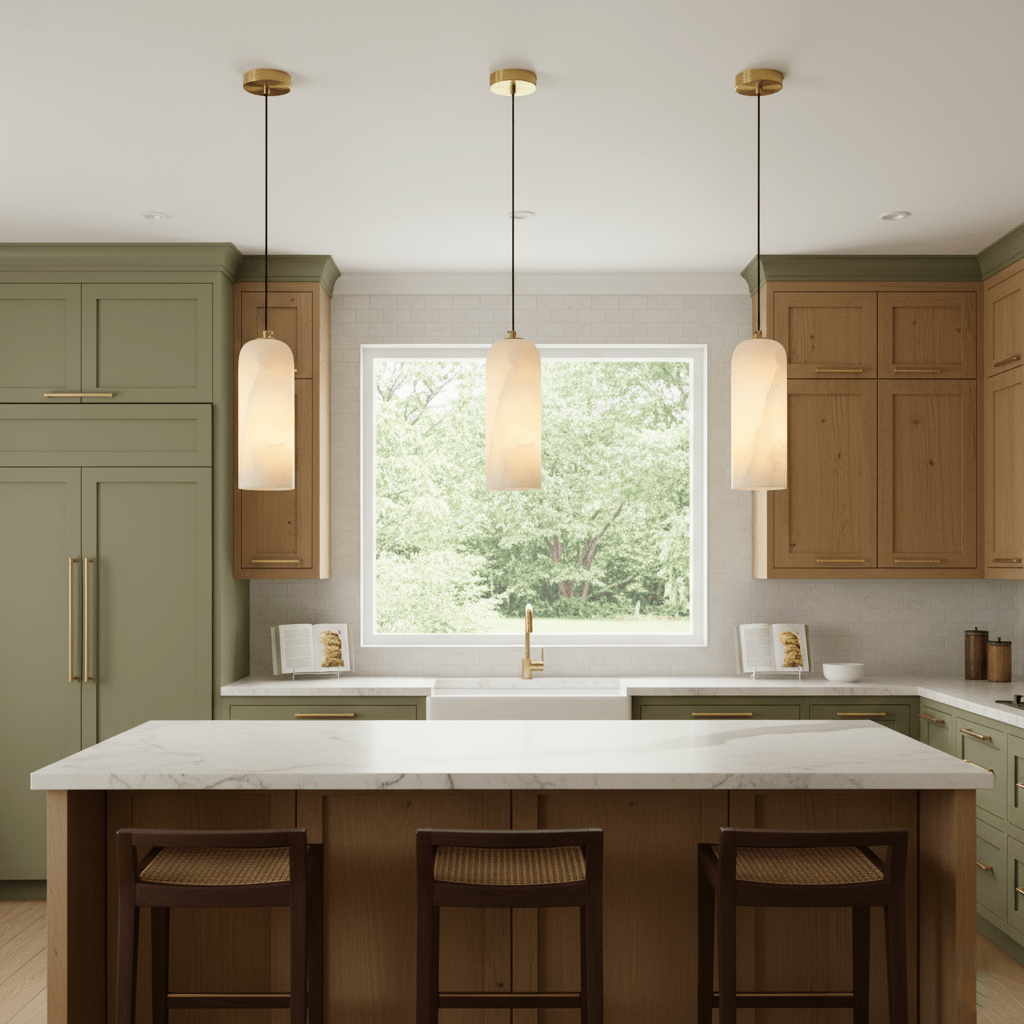 Monty Alabaster Pendant Lamp