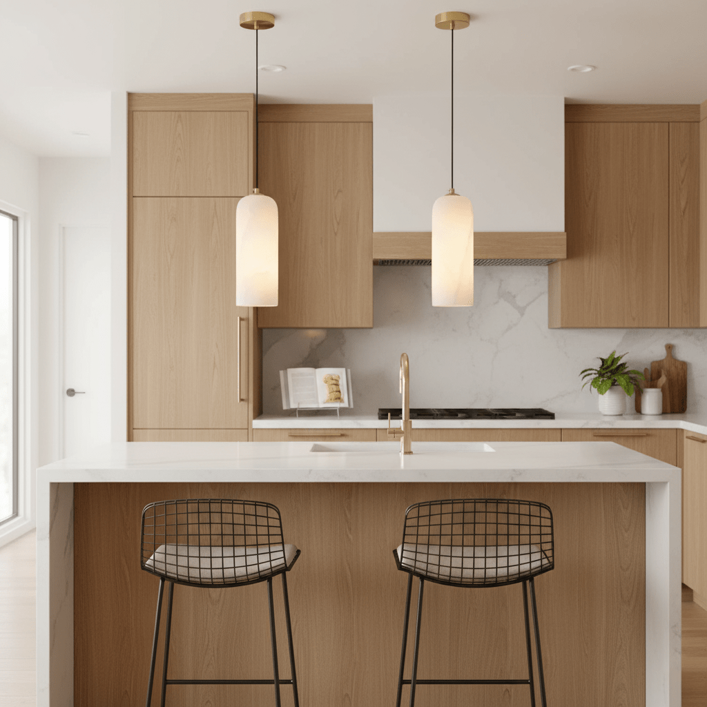 Monty Alabaster Pendant Lamp