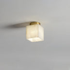 Moon Alabaster Overhead light Ceiling Light