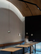 Moon Concrete Ceiling light fitting Pendant Lamp