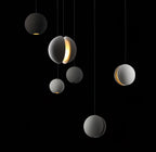 Moon Concrete Ceiling light fitting Pendant Lamp