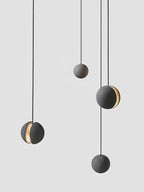 Moon Concrete Ceiling light fitting Pendant Lamp