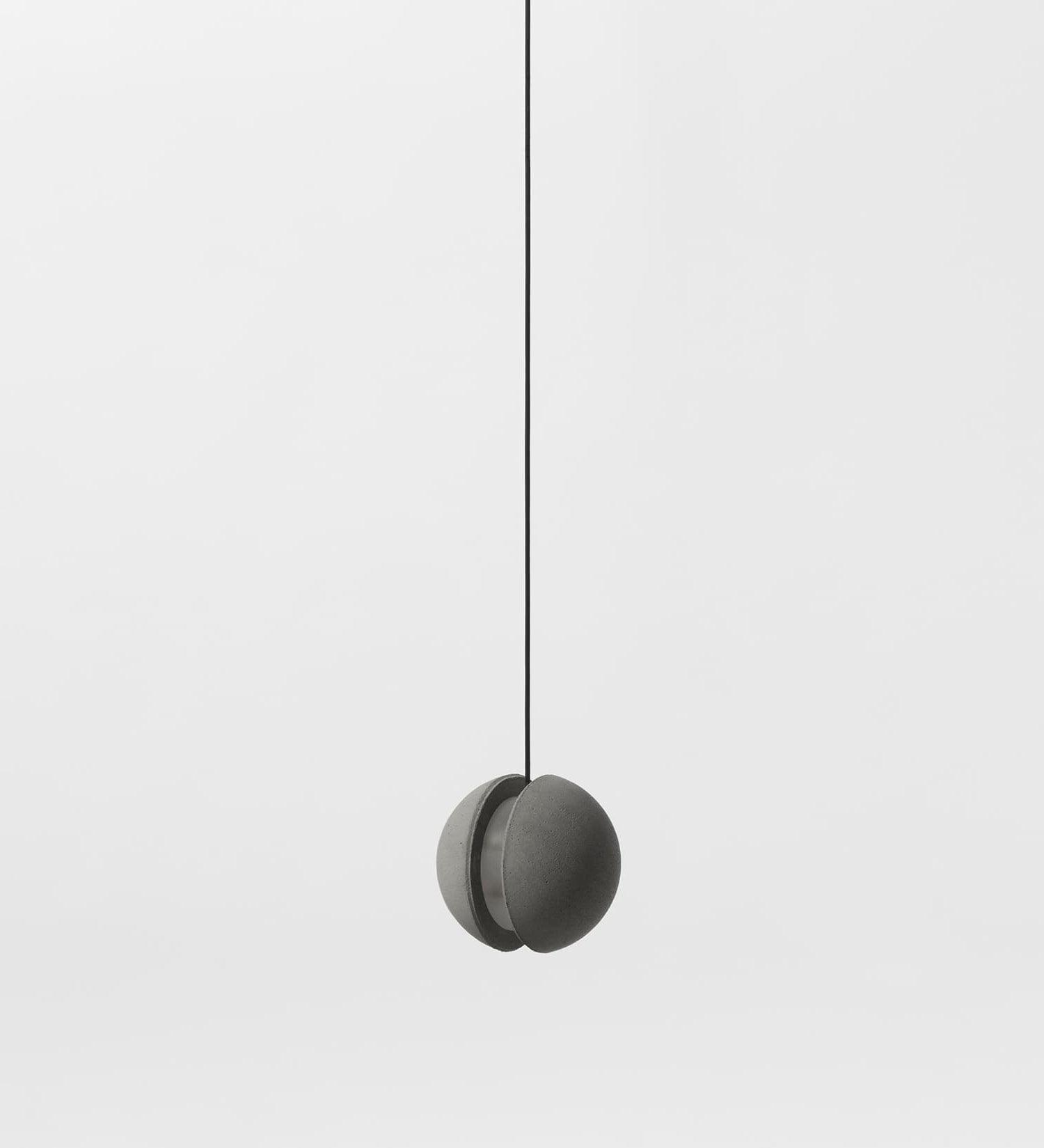 Moon Concrete Ceiling light fitting Pendant Lamp