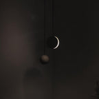 Moon Concrete Ceiling light fitting Pendant Lamp