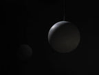 Moon Concrete Ceiling light fitting Pendant Lamp