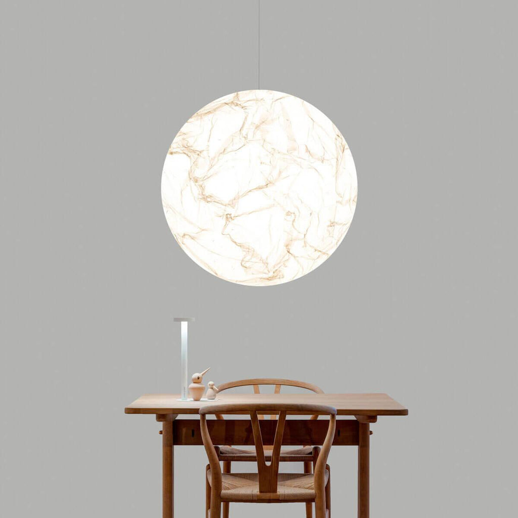 Moon Silk Droplight Pendant Lamp