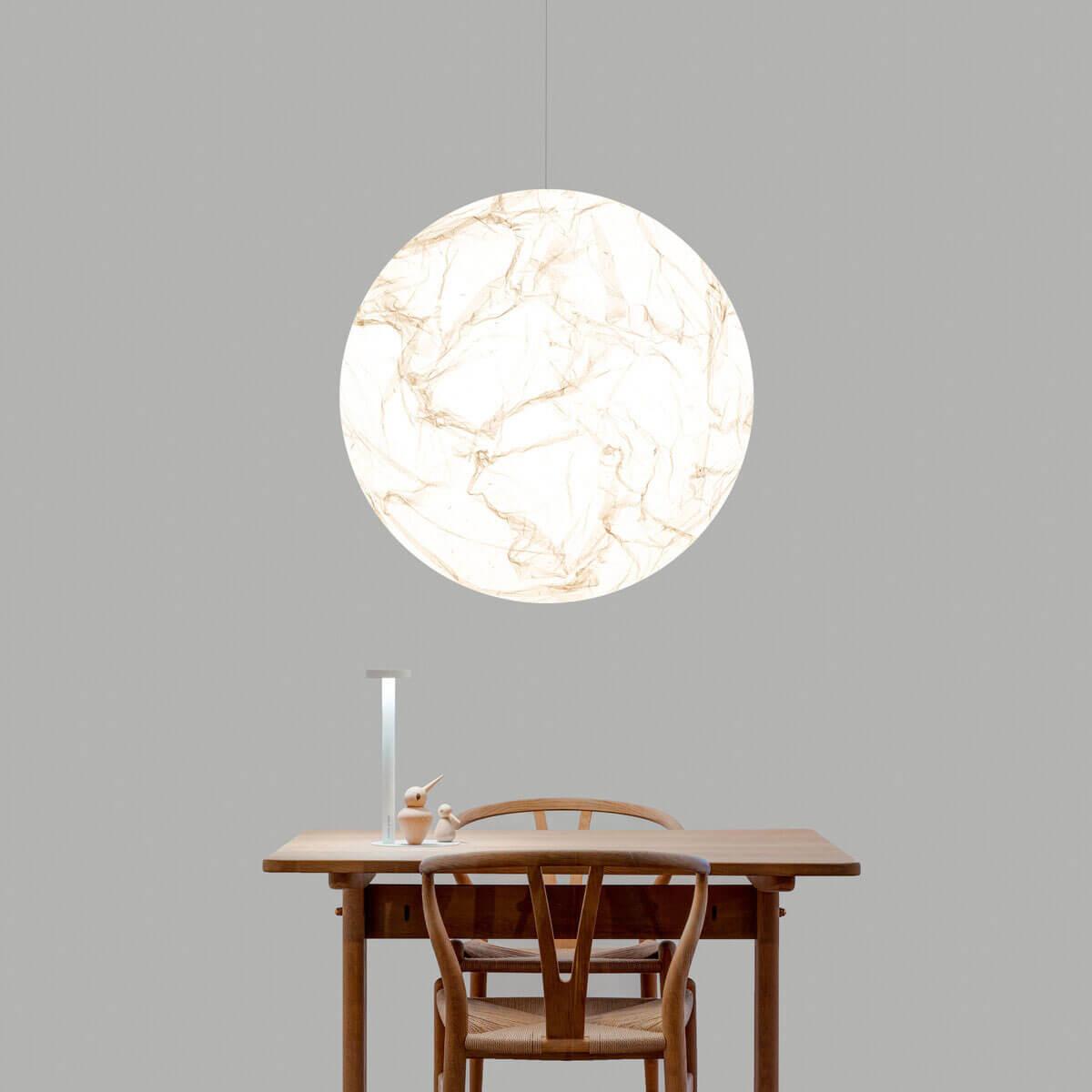 Moon Silk Droplight Pendant Lamp