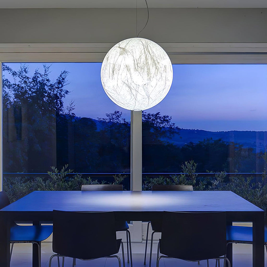 Moon Silk Droplight Pendant Lamp