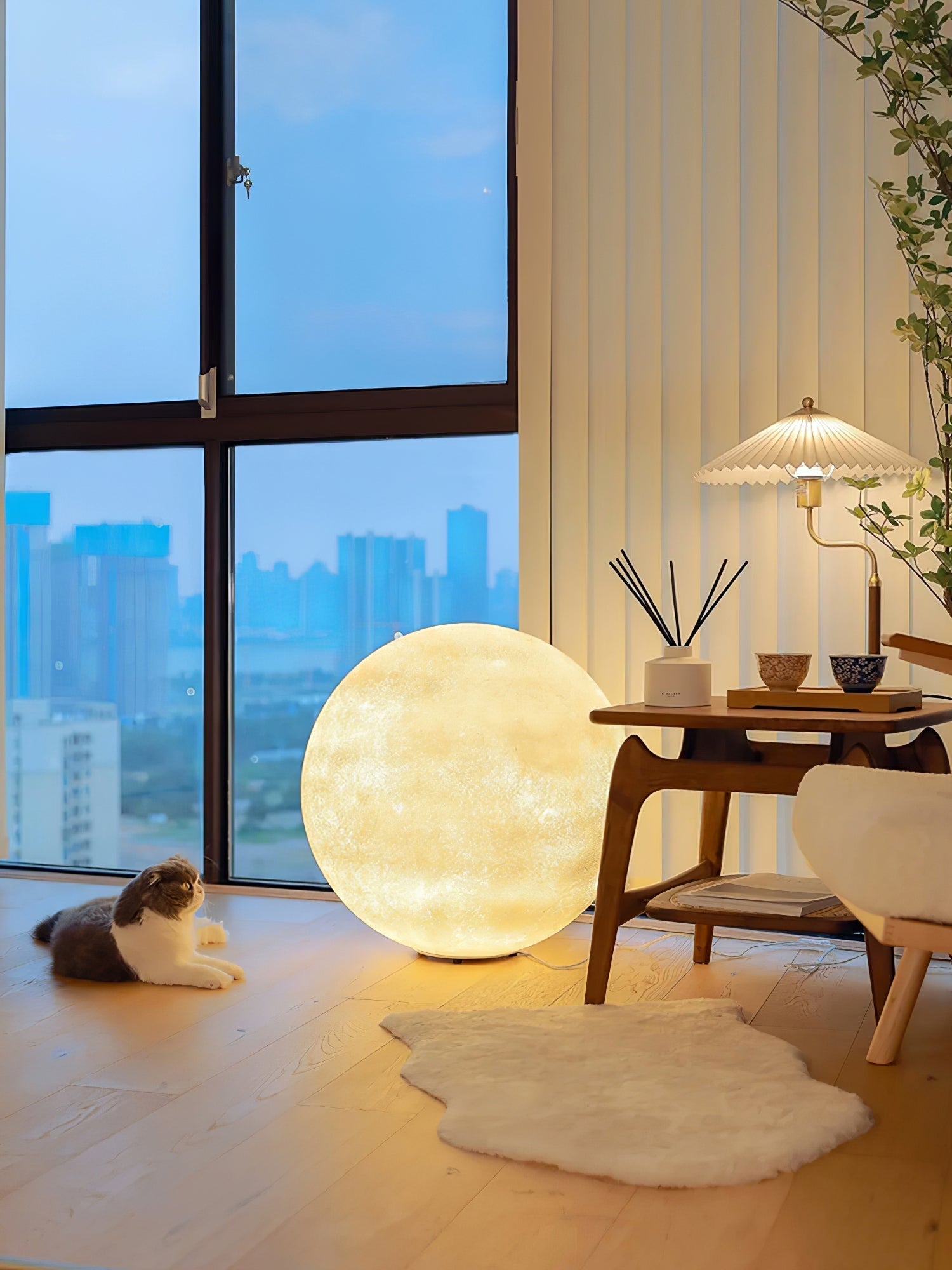 Moon Nightstand lamp Table Lamp