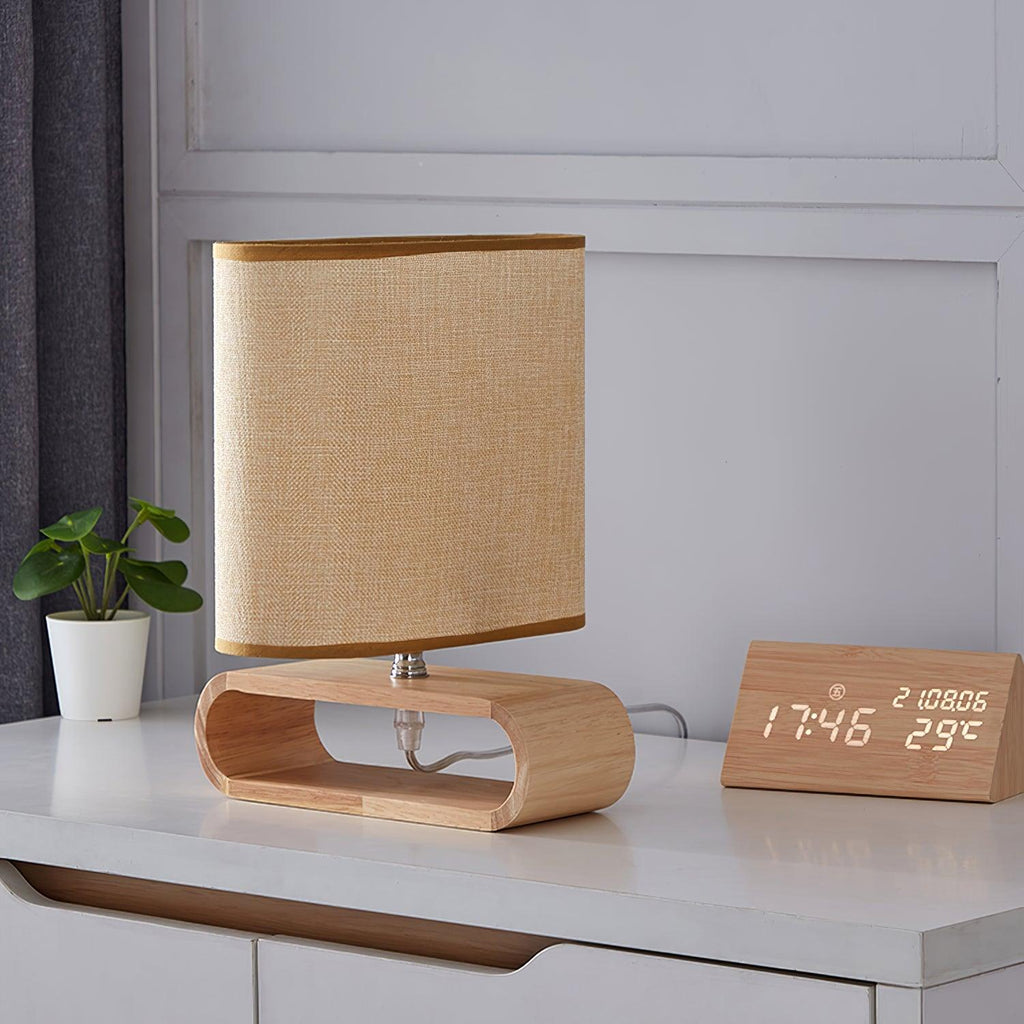 Moti Wood Accent lamp Table Lamp