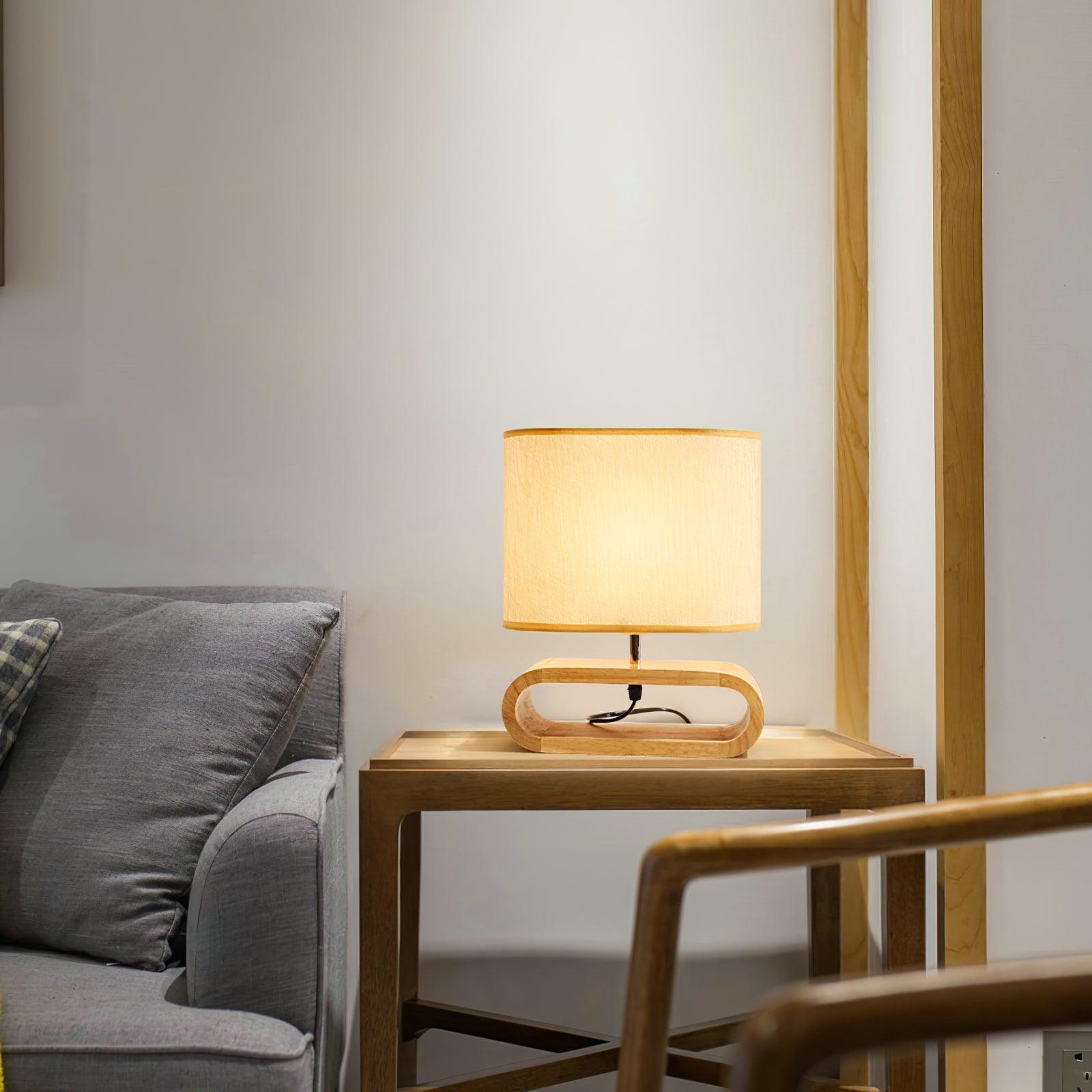Moti Wood Accent lamp Table Lamp