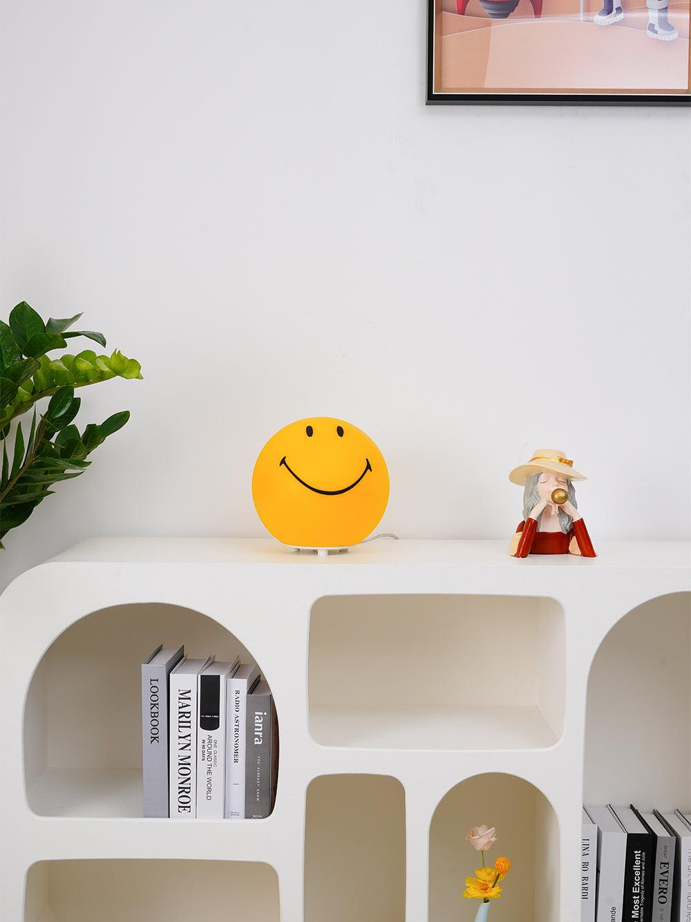 Smiling Rechargeable Built-in Battery Portable lamp Table Lamp