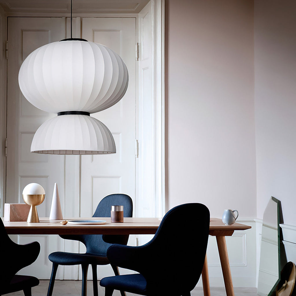 Mulberry Silk Lantern Droplight Pendant Light