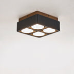 Multi Spot Square Ceiling Lamp