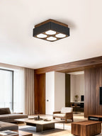 Multi Spot Square Ceiling Lamp